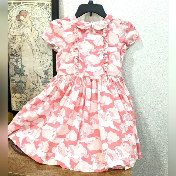 MINI BODEN🔥 Unicorn 🦄 Dress - Picture 1 of 15